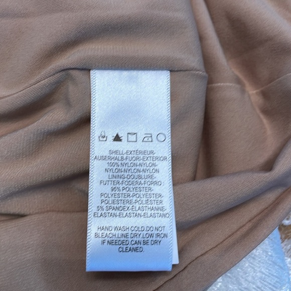 Dress The Population Audrey Midi Dress Sz Large  3D Floral Embroidered Fit Flare - Picture 14 of 17